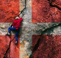Danish Rock Climber